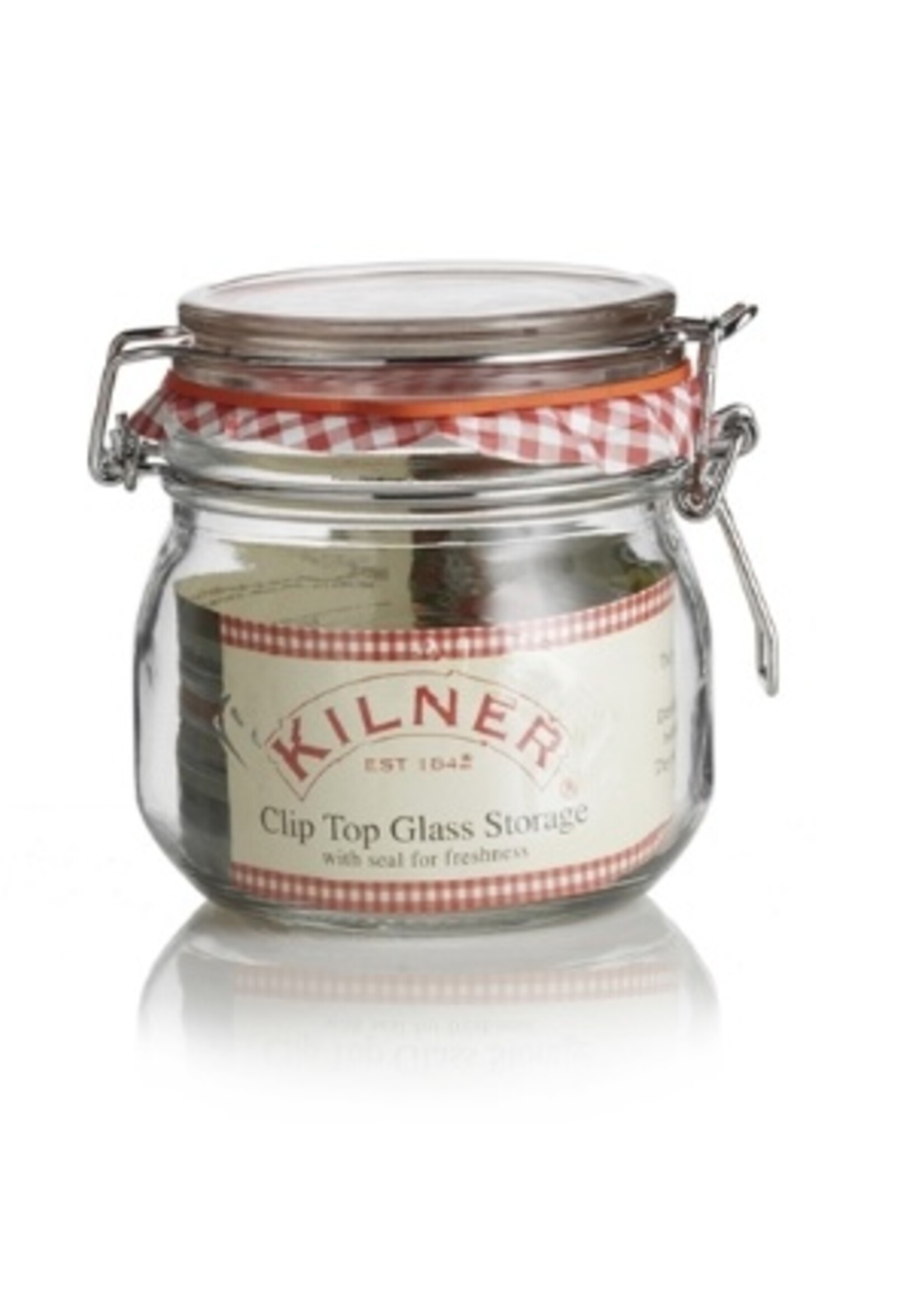 Round Clip Top Jar