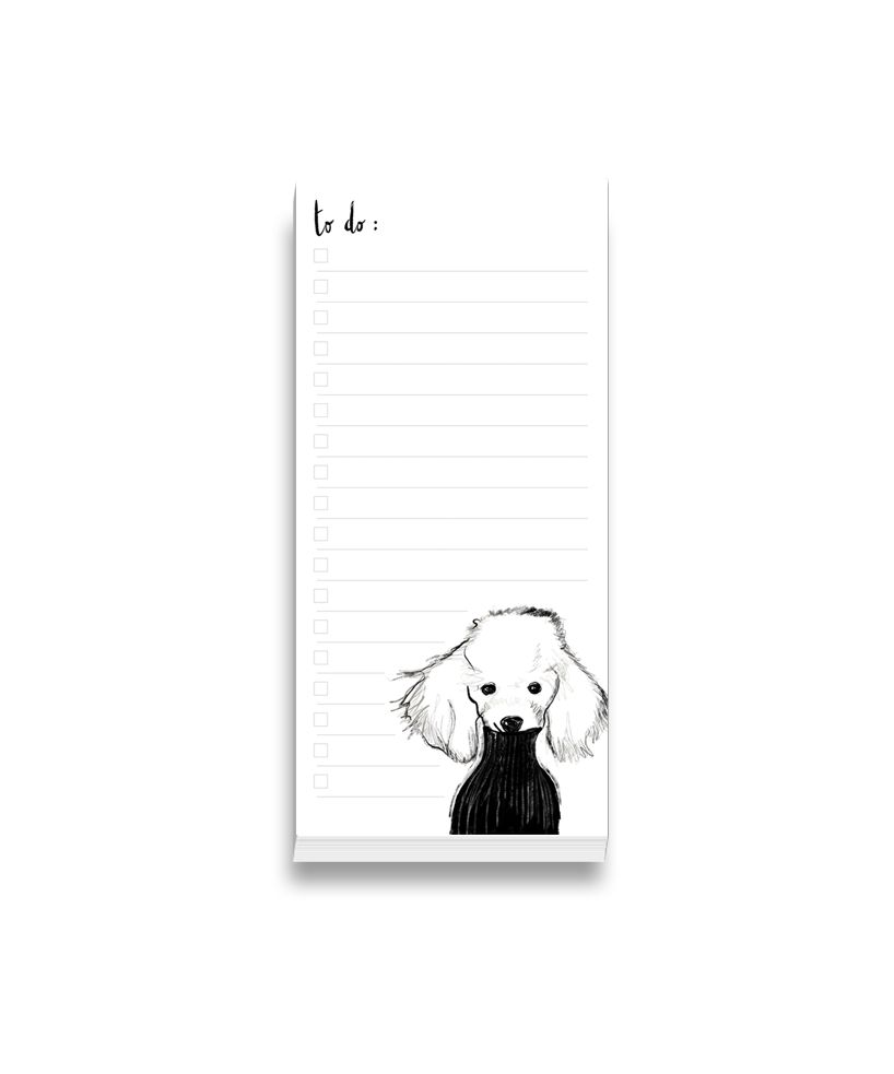 To-Do Pad Poodle