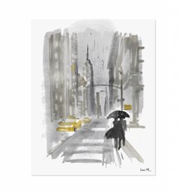 New York Rain - ungerahmter Kunstdruck