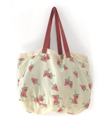 Canvas Shopper "Watermelon"