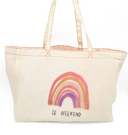 Canvas Shopper "Le Weekend"