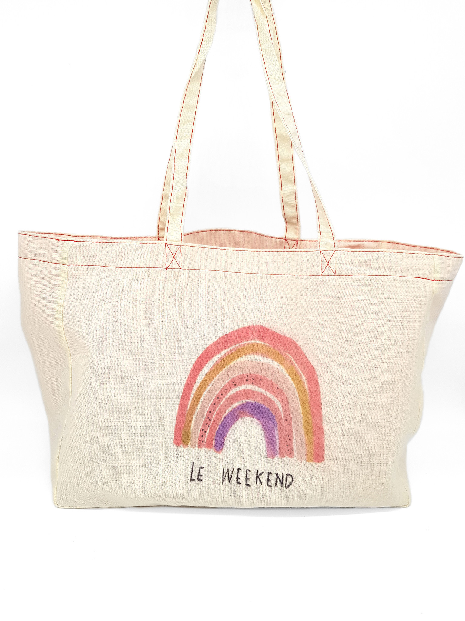 Canvas Shopper "Le Weekend"