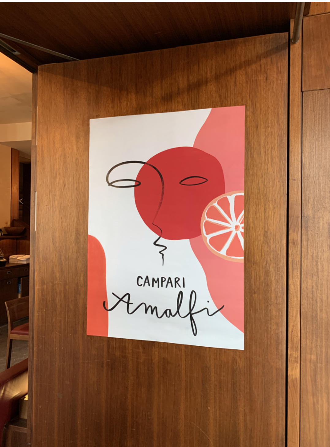 Poster "Campari Amalfi" A1