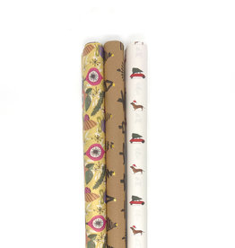 Christmas wrapping paper (set of 3)