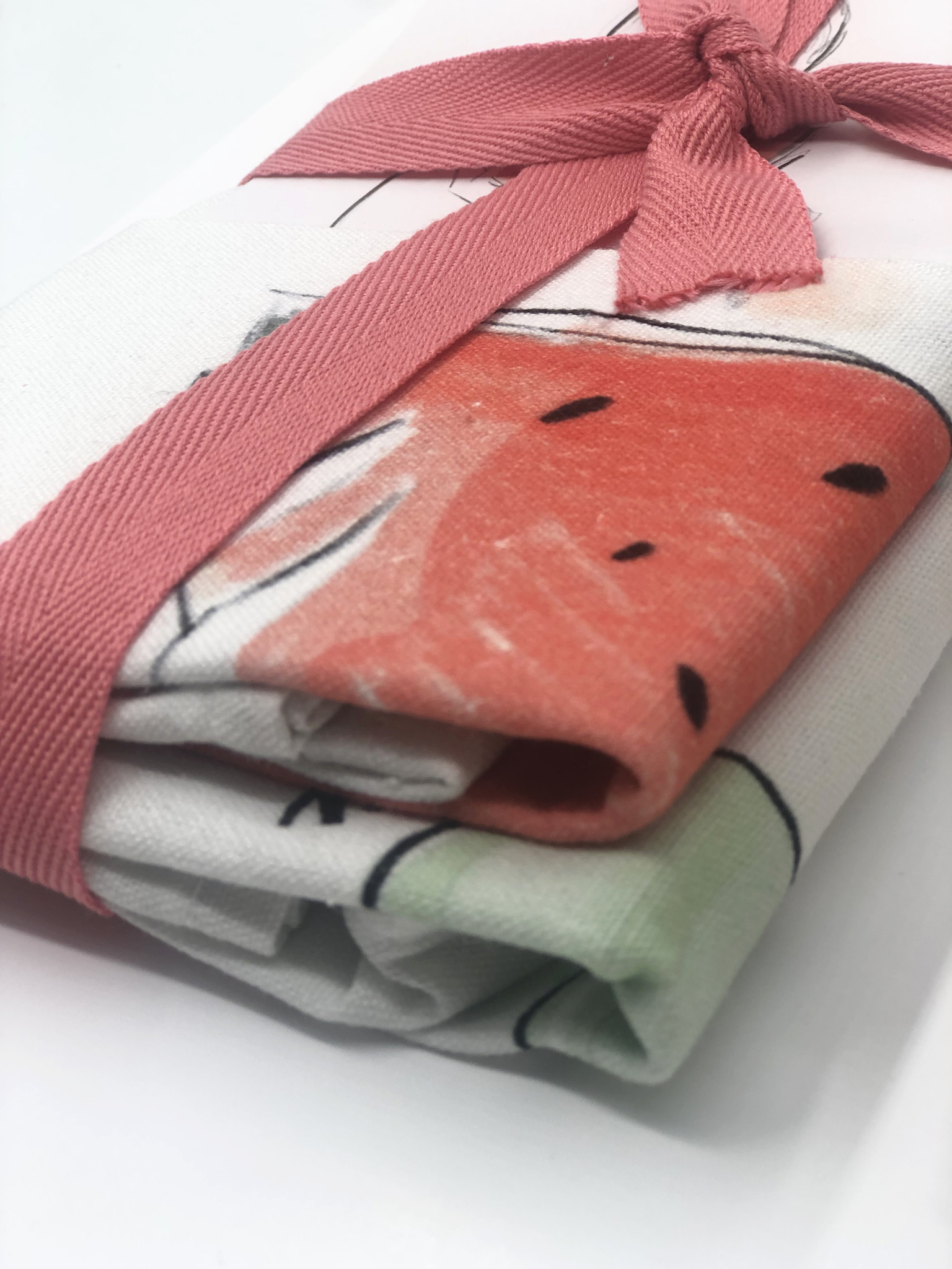 Tea towel set "Summer"