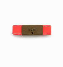 Gift ribbon - coral