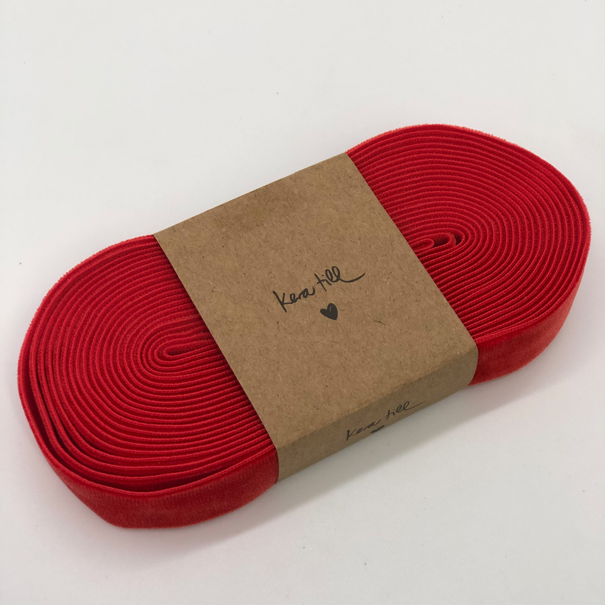 Gift Ribbon - Velvet Red