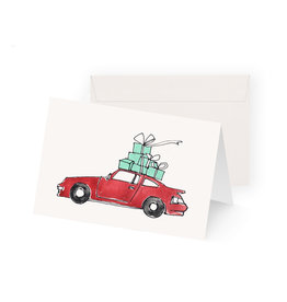 Geschenkkarte RED CAR