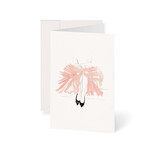 Greeting Card Coffee Tulle Skirt