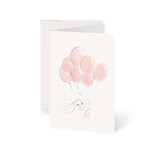 Greeting card balloons