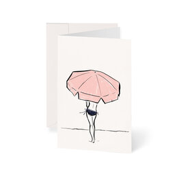 Greeting card Parasol