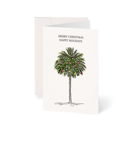 Weihnachtskarte Tropical Christmas