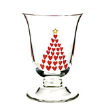 THERESIENTHAL X KERA TILL CRYSTAL GLASS - HEARTS