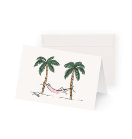 Greeting card palm