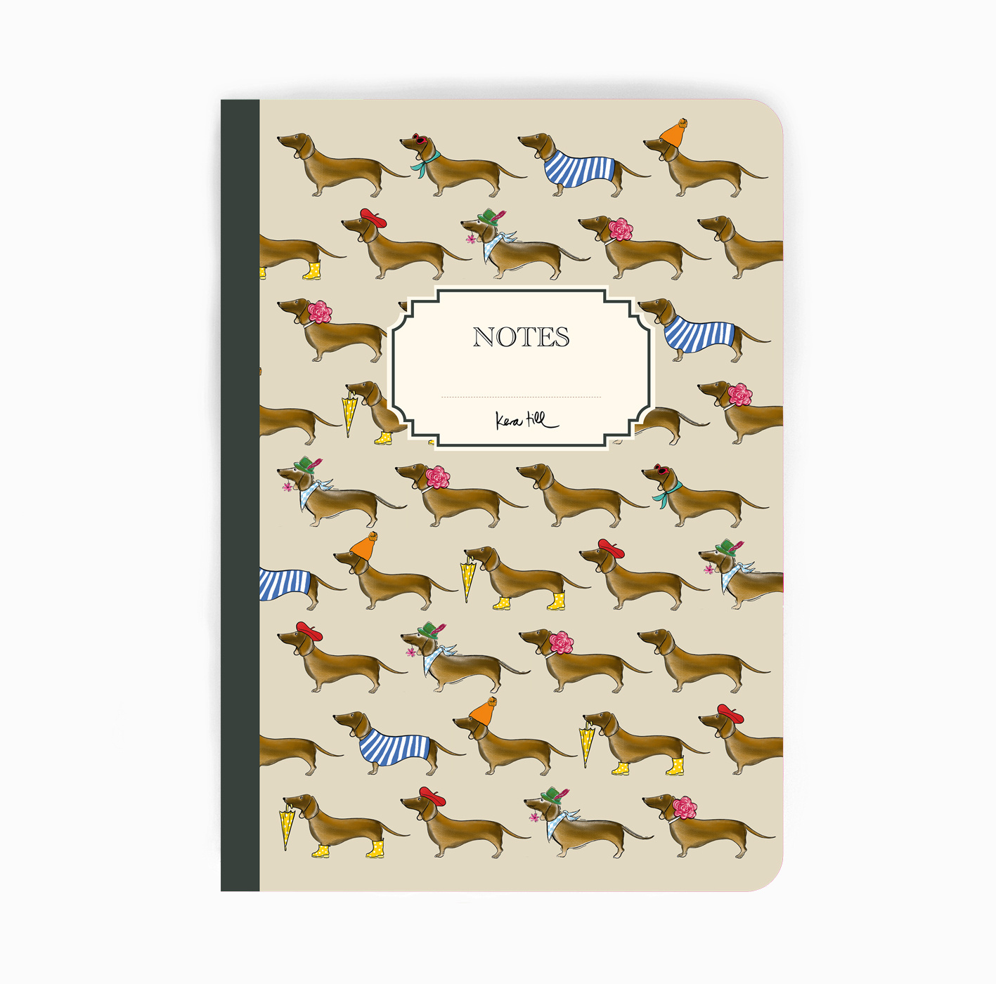 Notizheft Dackel A5 - Carnet