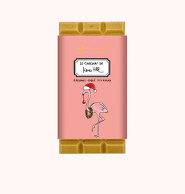 Gift Chocolate Christmas Flamingo - Caramel-Sablé