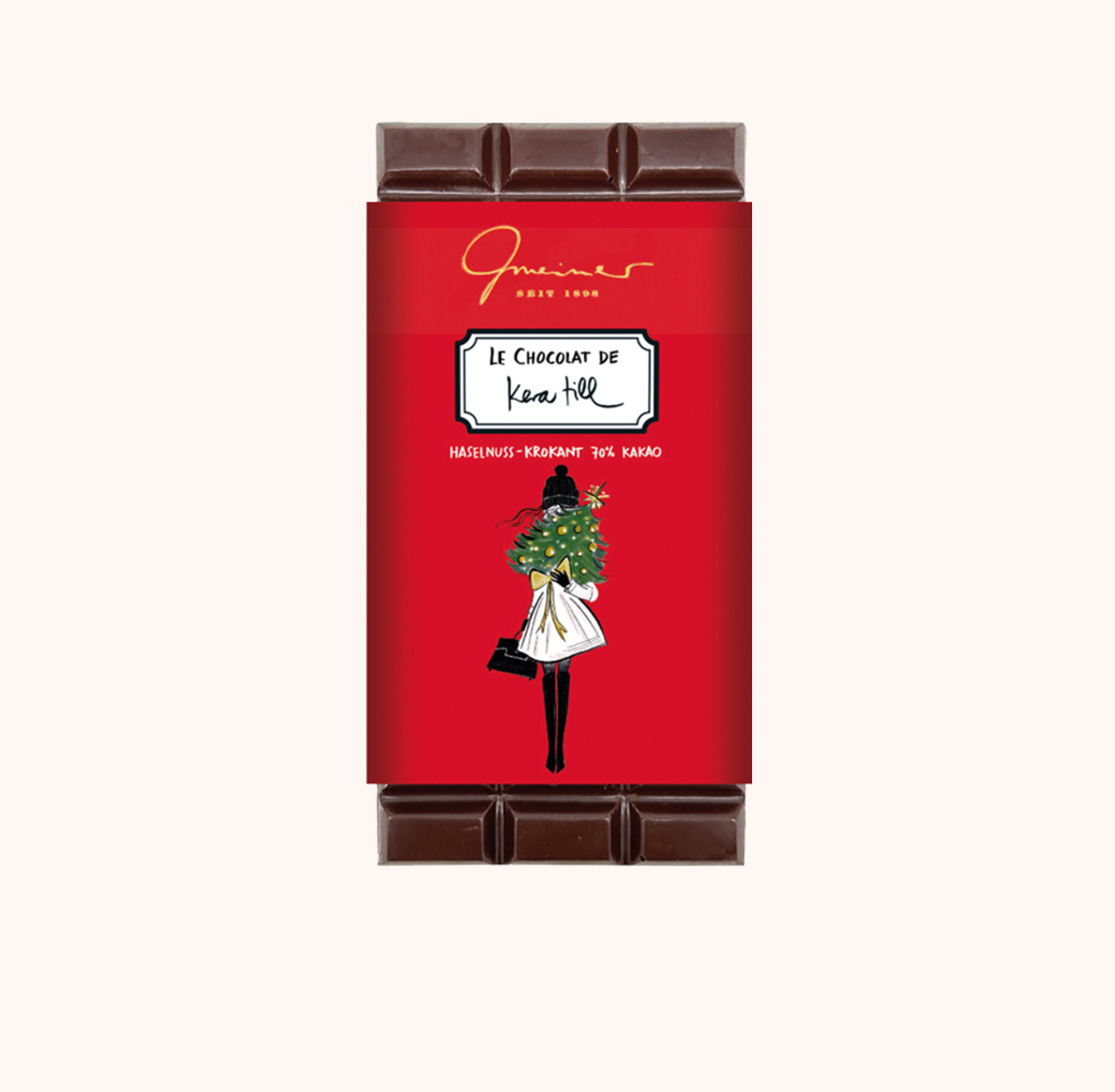 Christmas Chocolate - Hazelnut Brittle - Sweet Lady