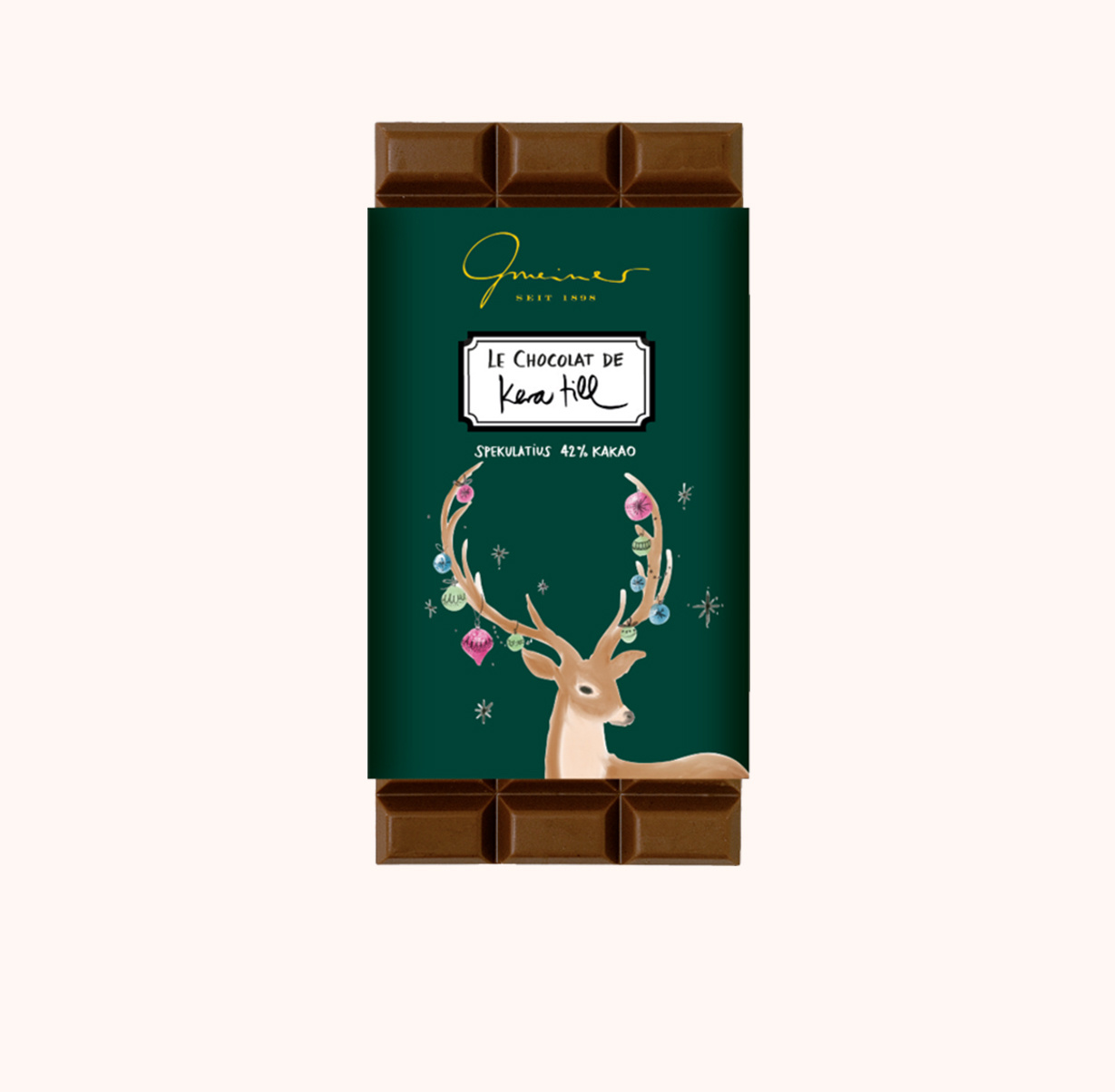 Oh my deer - Christmas chocolate - Speculatius - 42%