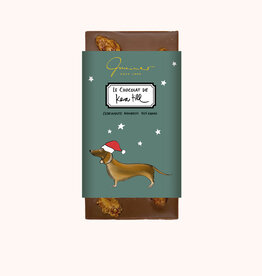Christmas Chocolate - Christmas Dog - Roasted Almonds, 40%