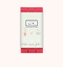 Schokolade - Happy new year, Knusper Himbeere, 34%