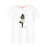 T-Shirt "CHRISTMAS TREE", rundhals, halbarm, oversized, lässiger Schnitt, Frontdruck
