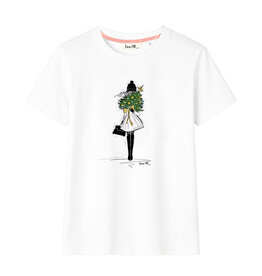 T-Shirt "CHRISTMAS TREE", rundhals, halbarm, oversized, lässiger Schnitt, Frontdruck