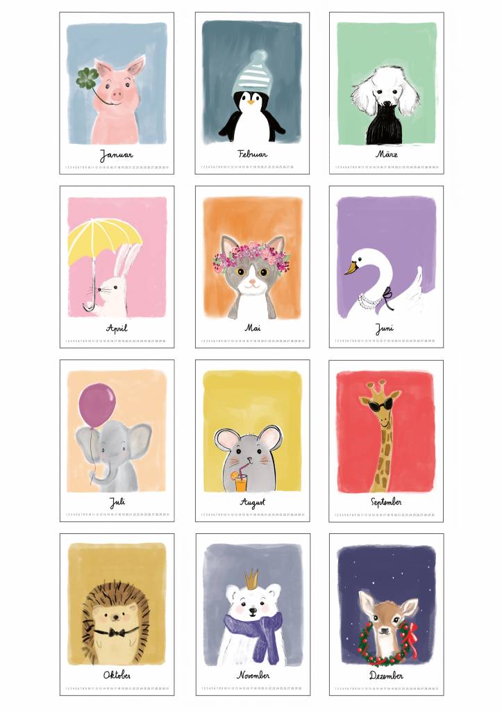 Kera Kids Calendar 2026