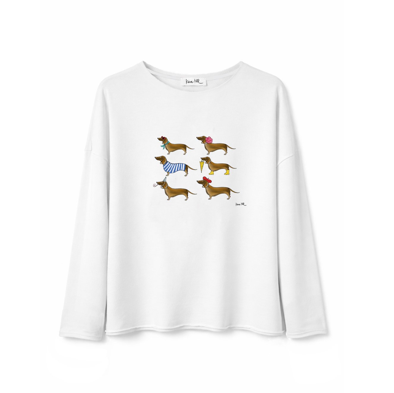 Sweater DACKEL BANDE – Raw Edge Edition