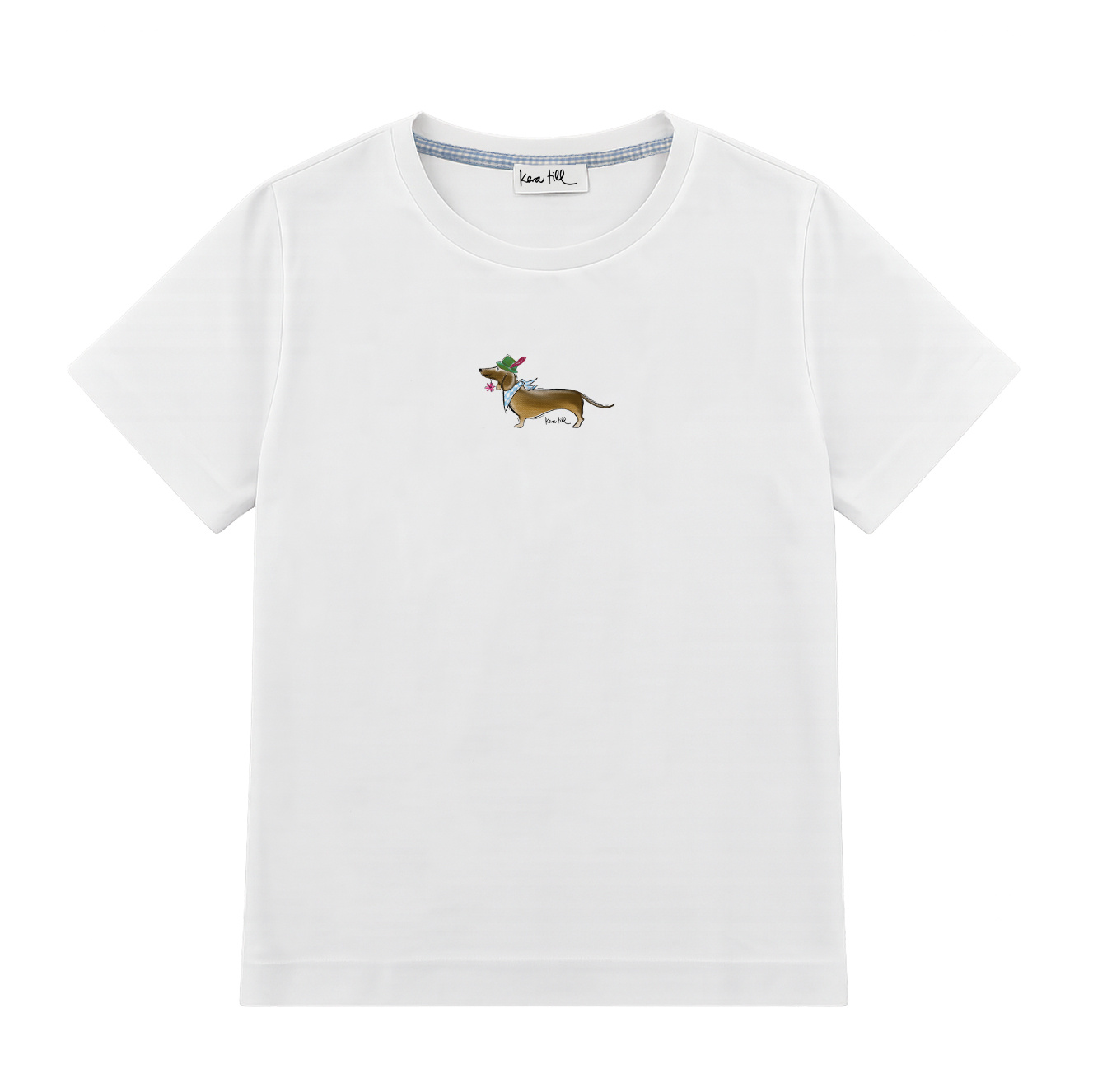 BAYERNDACKEL T-shirt, round neck, oversized, relaxed fit, front print