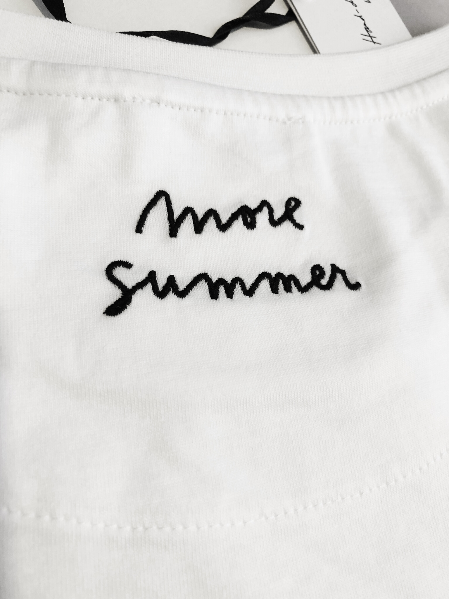 SAINT-TROPEZ T-shirt, round neck, oversized, relaxed fit, front print