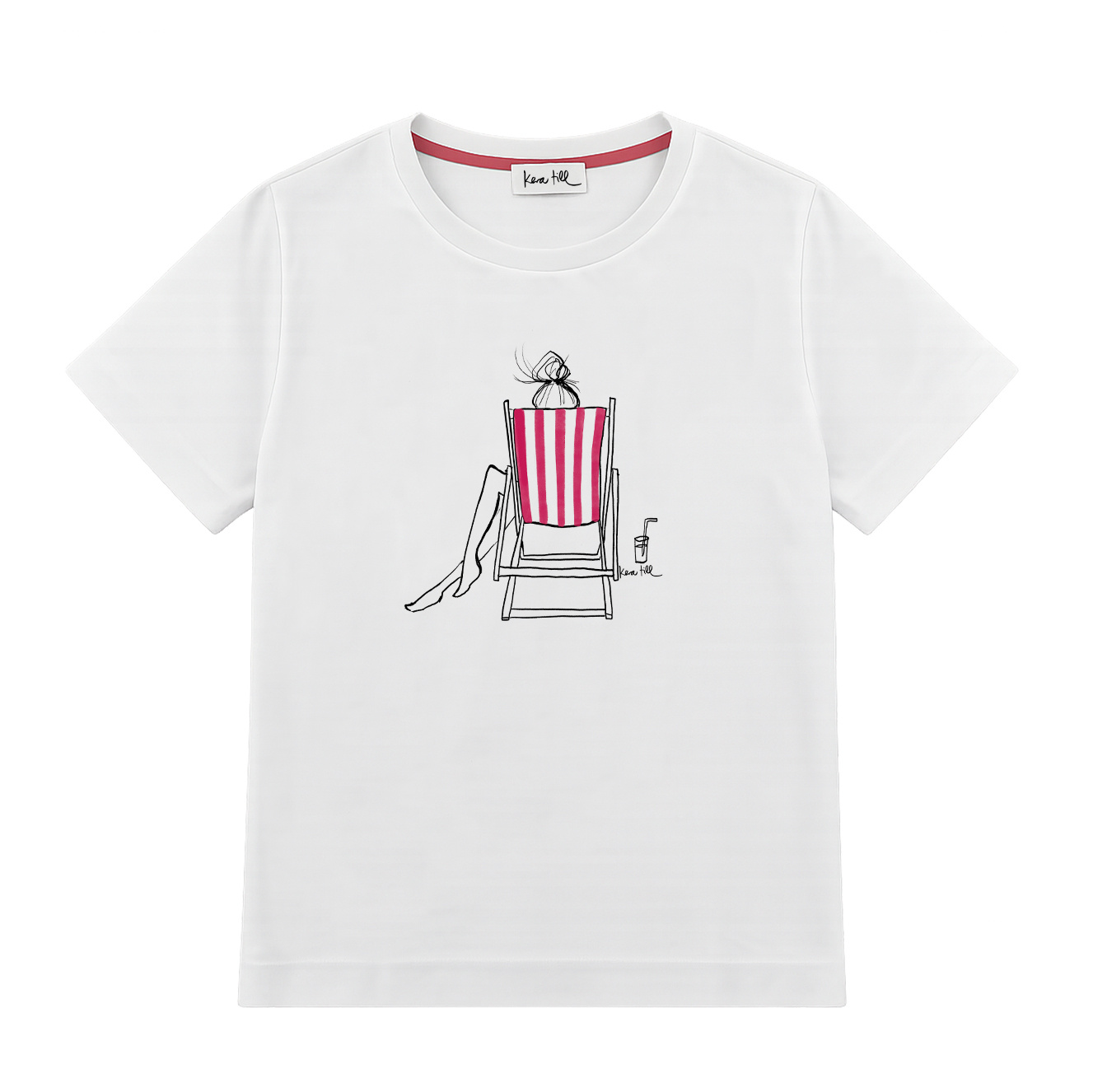 DO NOT DISTURB T-shirt, round neck, short sleeves, oversized, relaxed fit, front print