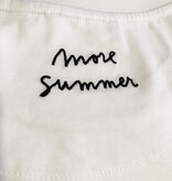 T-Shirt MORE SUMMER, rundhals, halbarm, oversized, lässiger Schnitt, Frontdruck