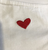 T-Shirt I LOVE U DACKEL, rundhals, halbarm, Boxy shape, Frontdruck