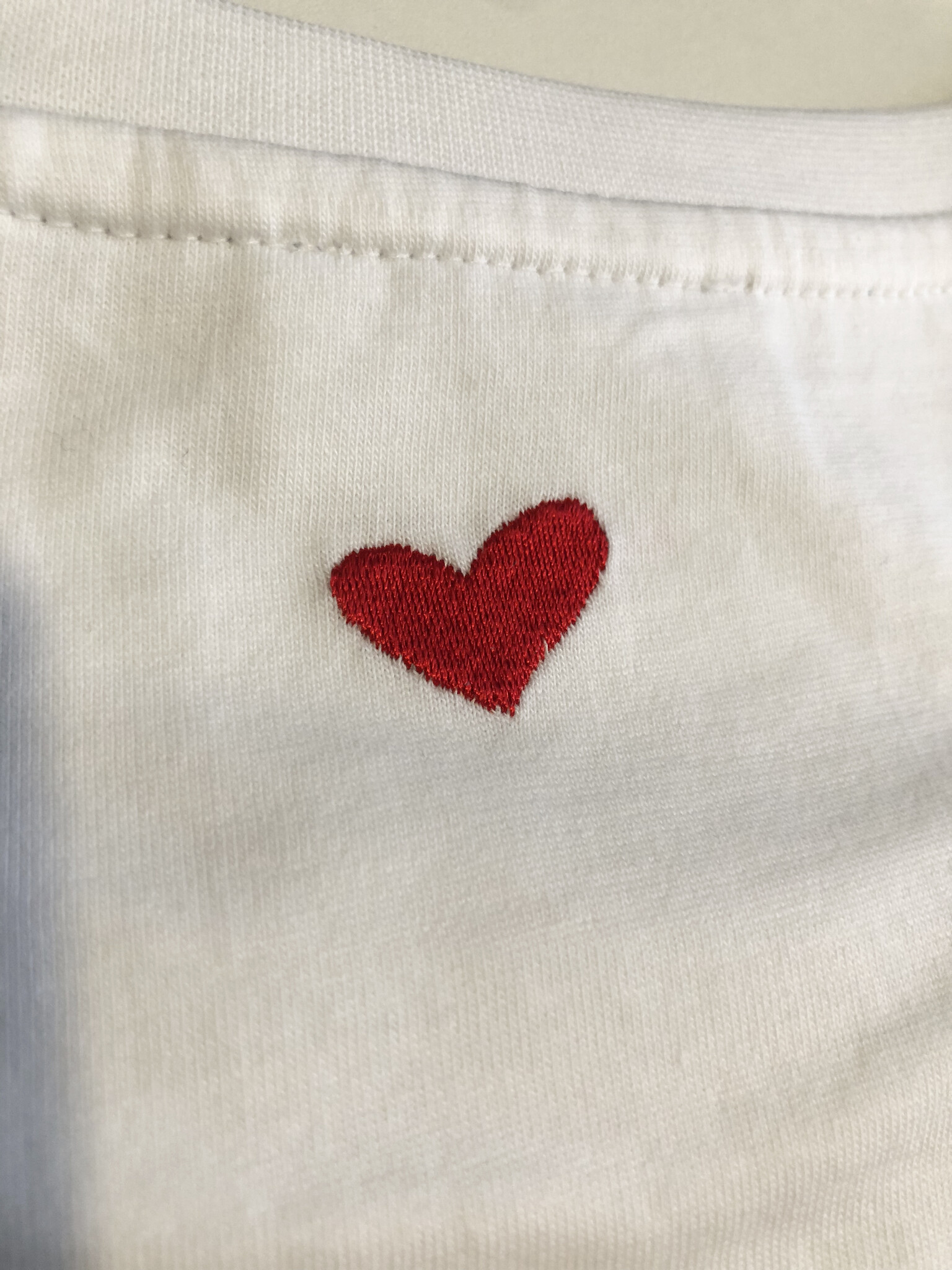 T-Shirt I LOVE U DACKEL, rundhals, halbarm, Boxy shape, Frontdruck