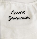 T-Shirt SUMMER COFFEE, rundhals, halbarm, oversized, lässiger Schnitt, Frontdruck