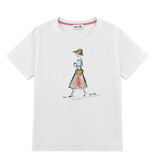 SUMMER COFFEE T-shirt, round neck, short sleeve, oversized, relaxed fit, front print