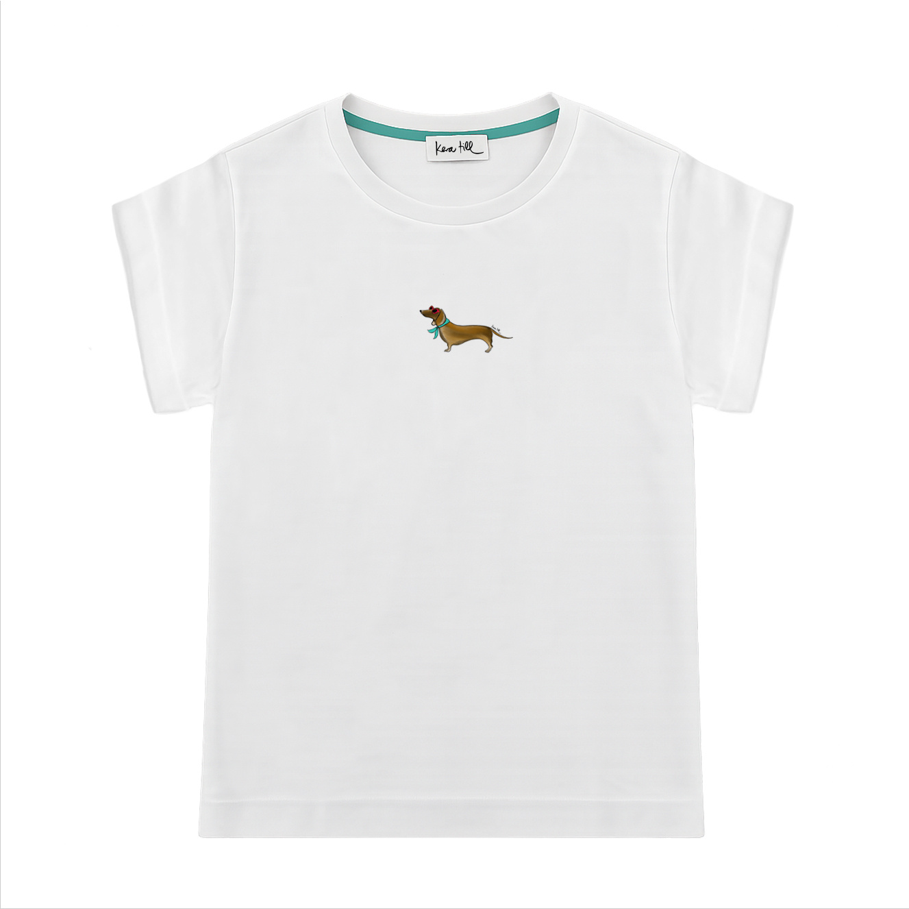 T-Shirt SOMMERDACKEL, rundhals, oversized, lässiger Schnitt, Frontdruck