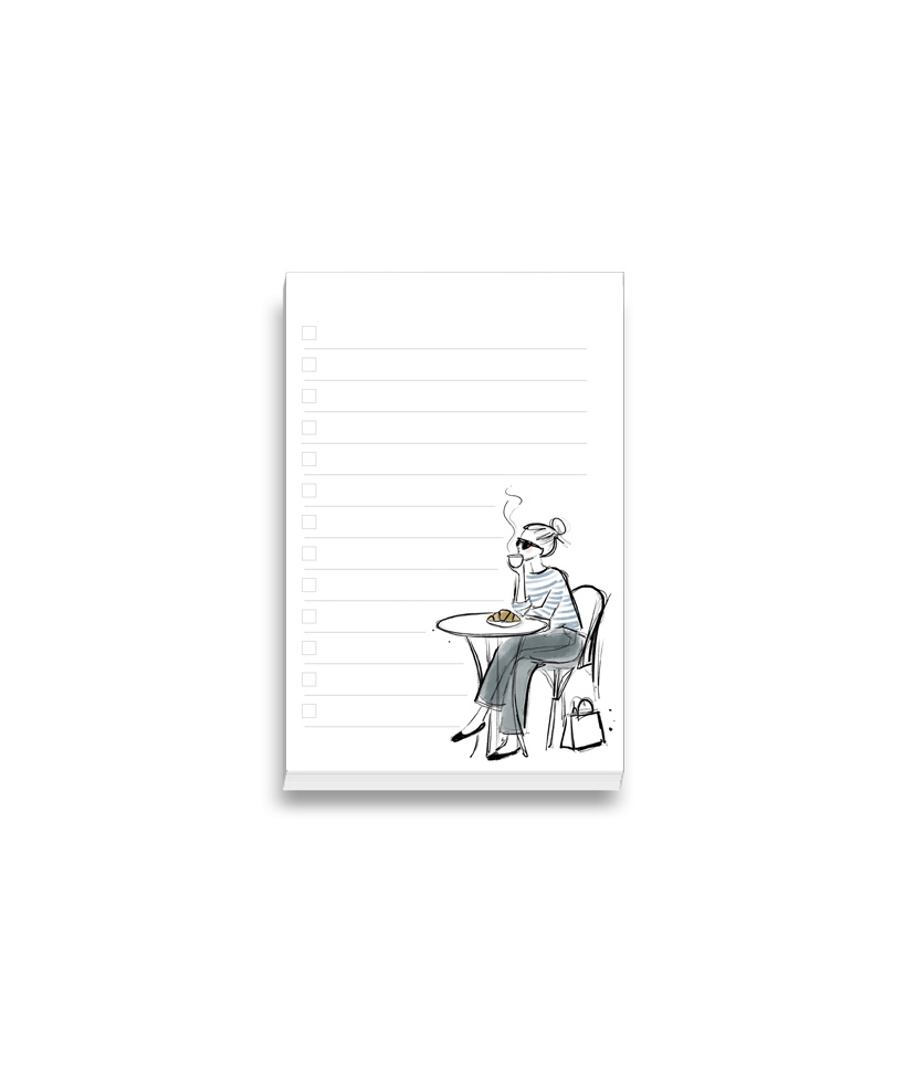 To-Do Pad Coffee & Croissant (A6)