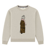 LEO sweater, grey melange