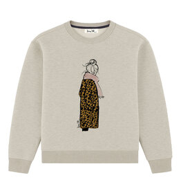 LEO sweater, grey melange