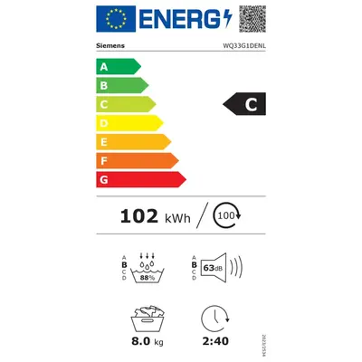 SIEMENS WQ33G1DENL