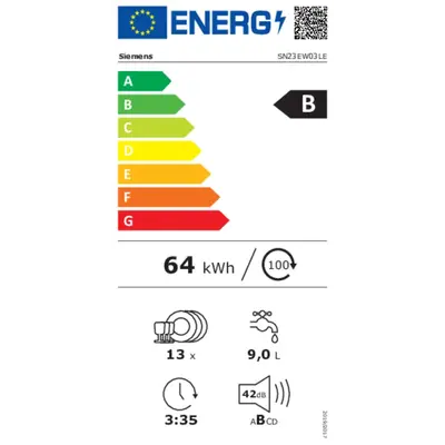 SIEMENS SIEMENS SN23EW03LE