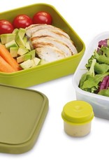 Joseph Joseph Salade/Lunchbox 3 in 1 - groen