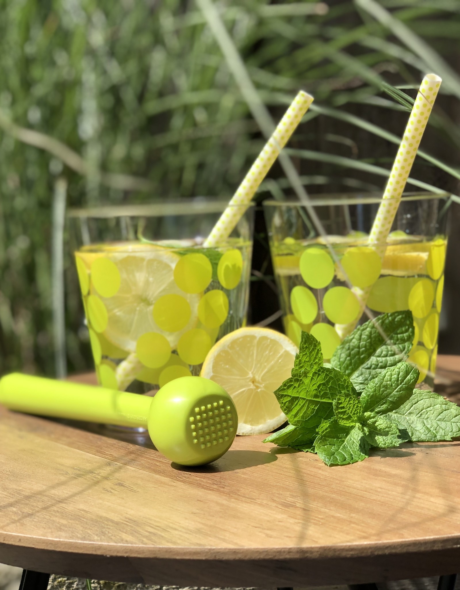 Zak! Designs Cocktail beker dot dot - set van 2