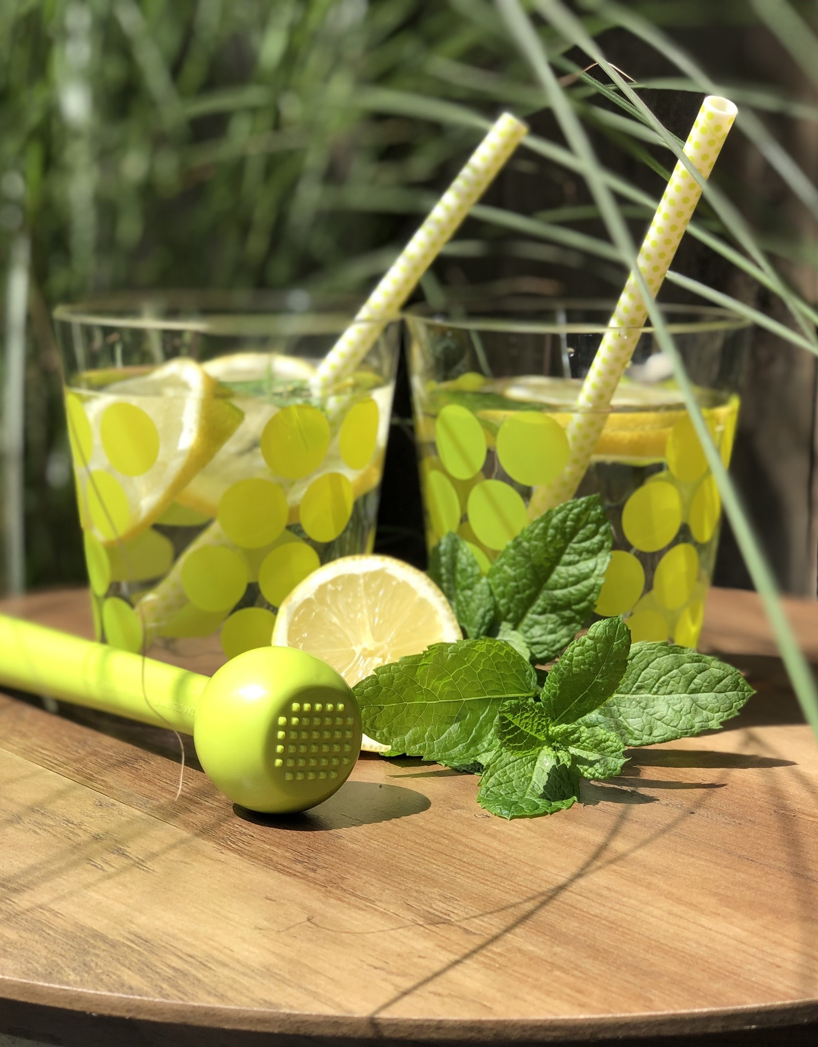 Zak! Designs Cocktail beker dot dot - set van 2