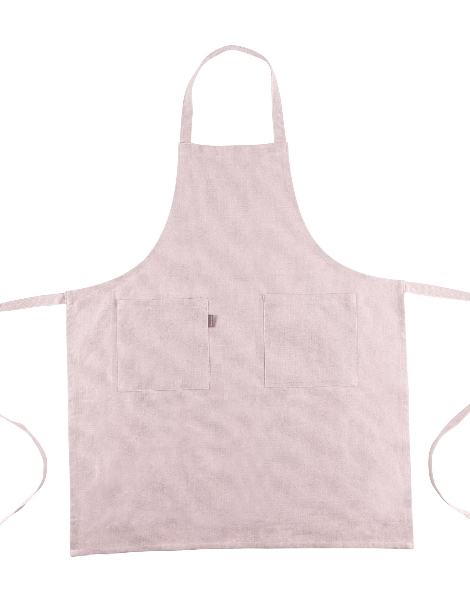Linen & More Keukenschort set 5 delig - licht roze