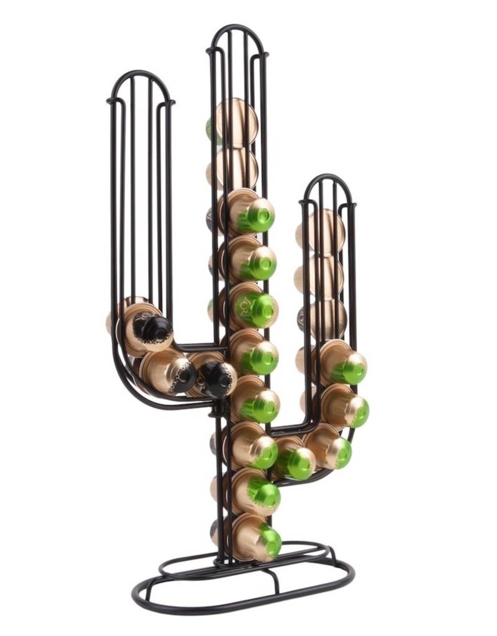 Present time Nespresso coffee cup holder cactus - goud