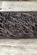 Pannenonderzetter gietijzer - bruin