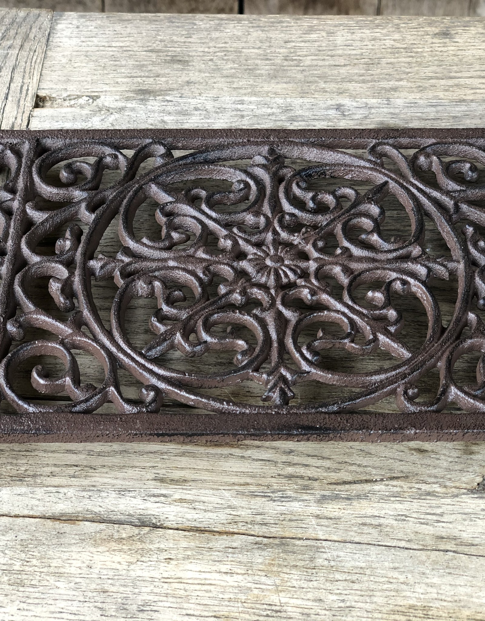 Pannenonderzetter gietijzer - bruin