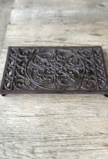 Pannenonderzetter gietijzer - bruin